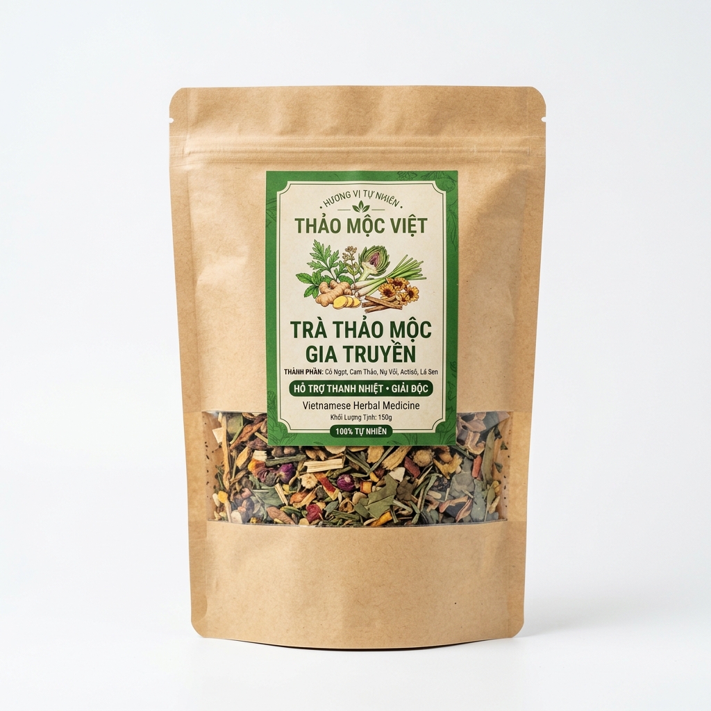 Trà Gạo Lứt Rang
